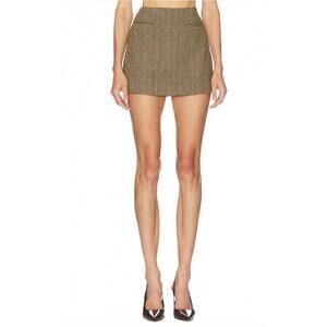 NEW SANS FAFF cosette skort in houndstooth